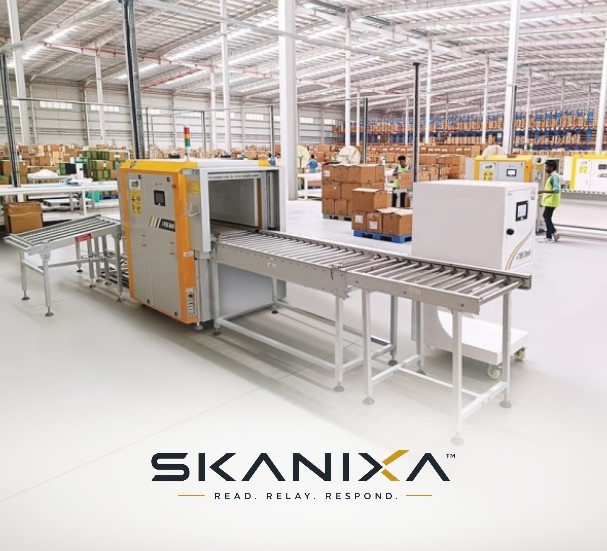 Skanixa Intelligent Reader Ecosystem deployed in an automated warehouse