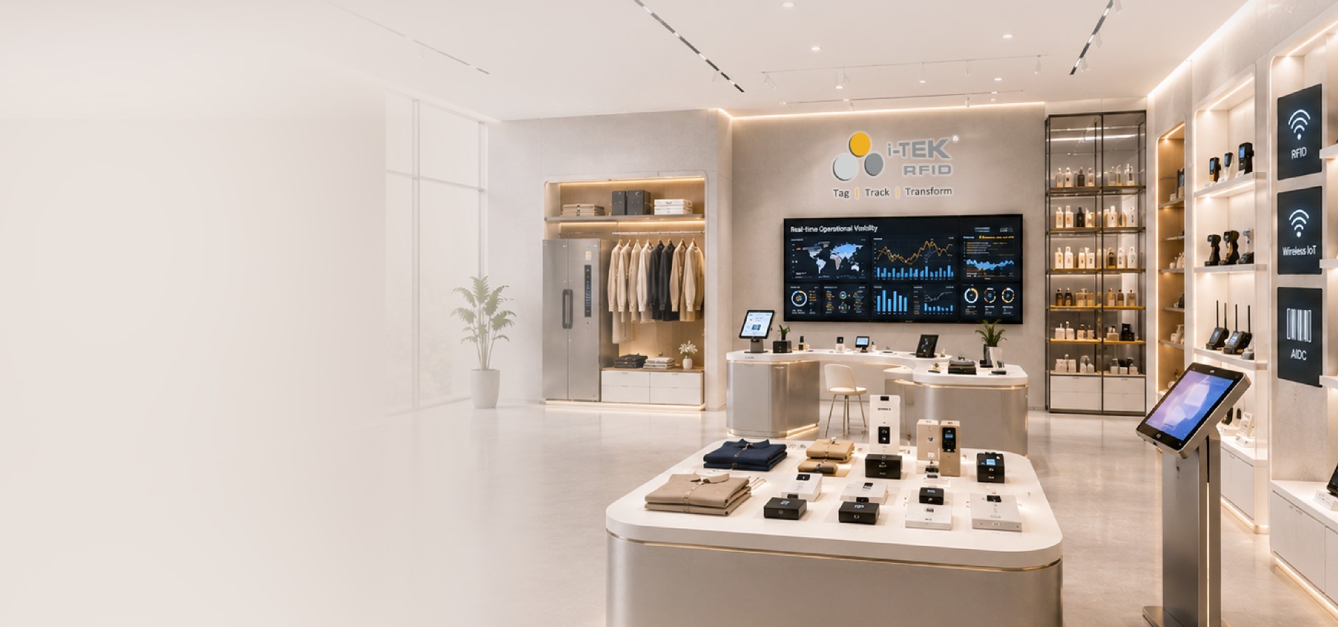 PanchaJanya RFID Experience Centre showcasing interactive enterprise solutions