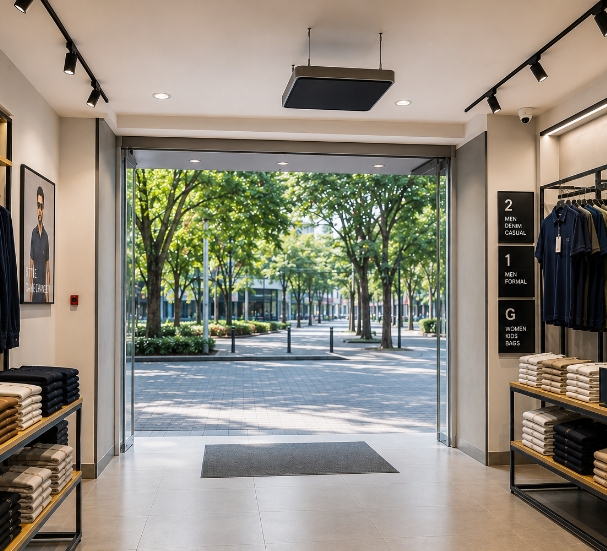Skanixa ZX-OH overhead RFID zone system for fitting rooms and retail analytics